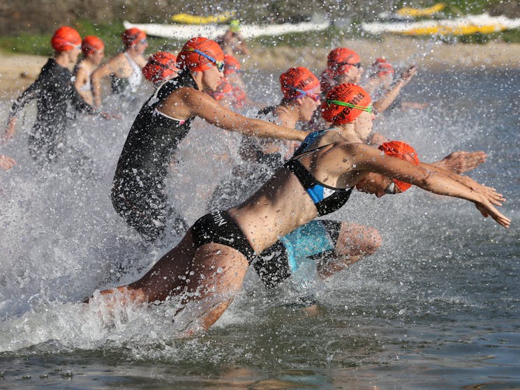 Wollongong Harbour Aquathon